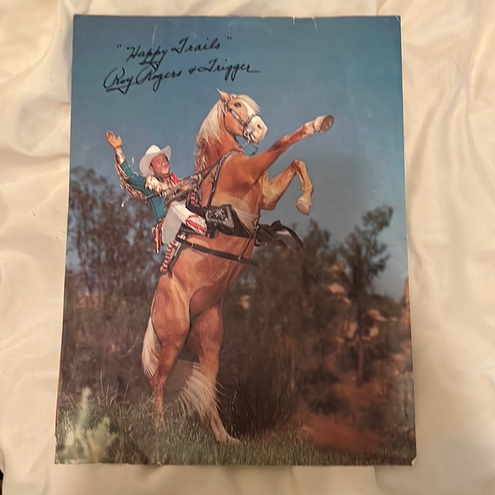 Printed poster ROY ROGERS